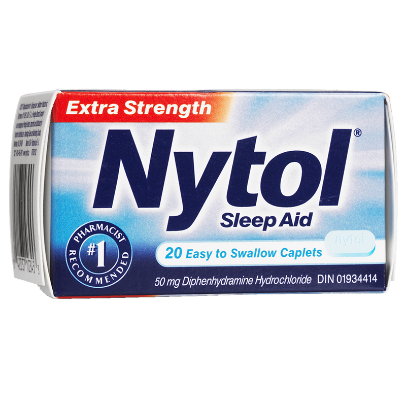 Nytol Extra Strength Sleep Aid Caplets - 50mg - 20s