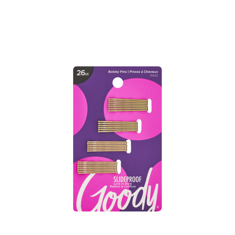 Goody Colour Collection Bobby Pins - Blonde Collection- 26 pack