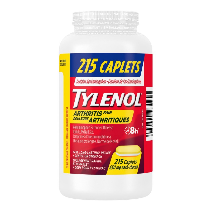 Tylenol* Arthritis Pain Caplets - 215's   