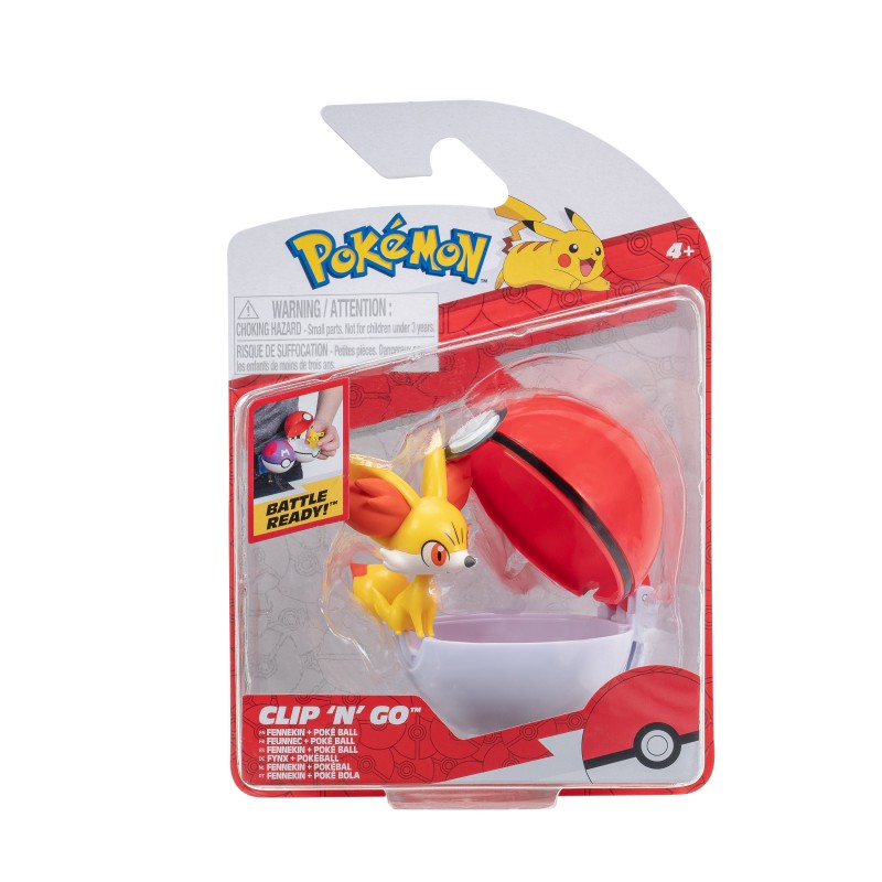 Pokemon Clip 'N' Go Oshawott And Poke Ball - Assorted
