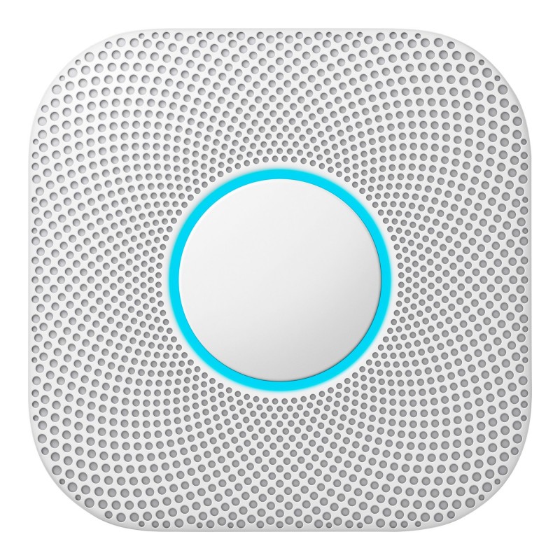 Nest Protect 2nd Gen Smart Smoke/Carbon Monoxide Wired Alarm White NEW 