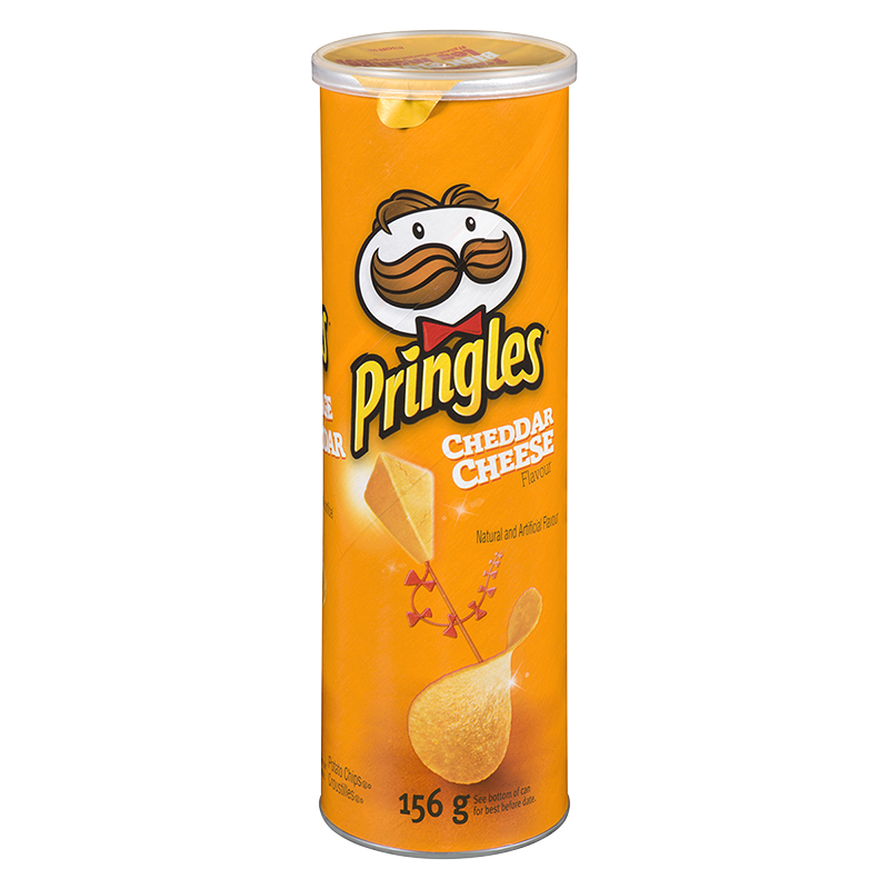 Pringles Potato Chips - Cheddar Cheese - 156g
