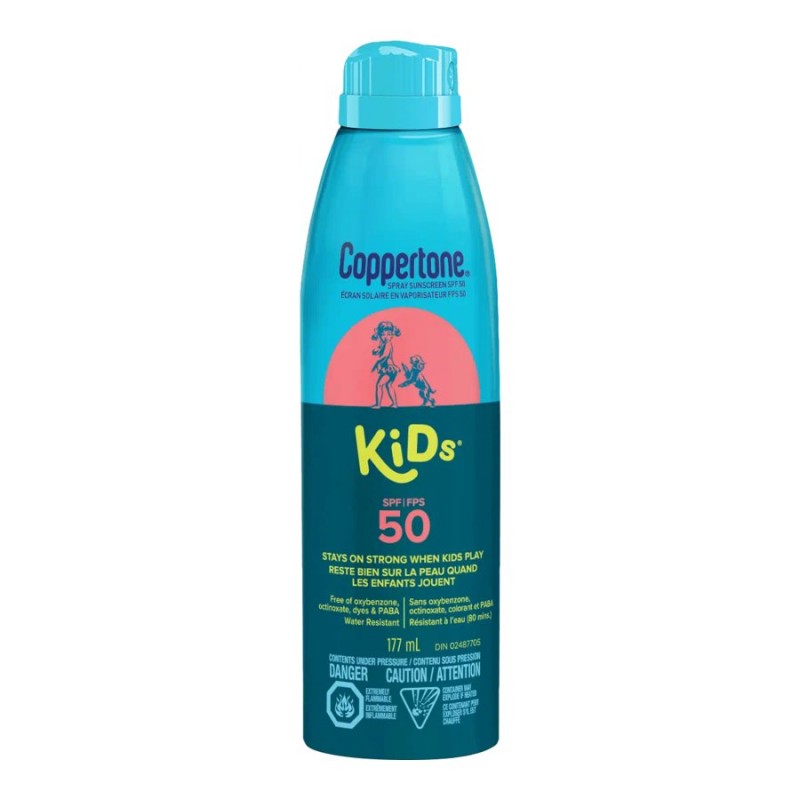 Coppertone Kids Sunscreen Spray - SPF 50 - 177ml