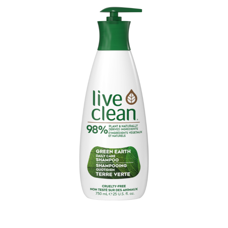 Live Clean Green Earth Daily Care Shampoo - 750ml