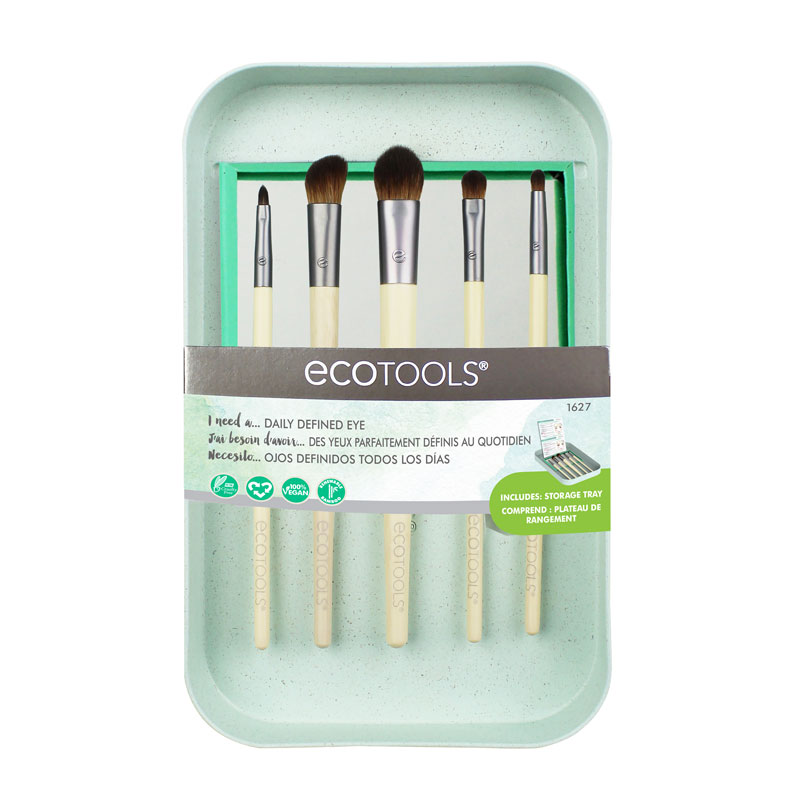 EcoTools Daily Defined Eye Kit Cosmetic Brush Set