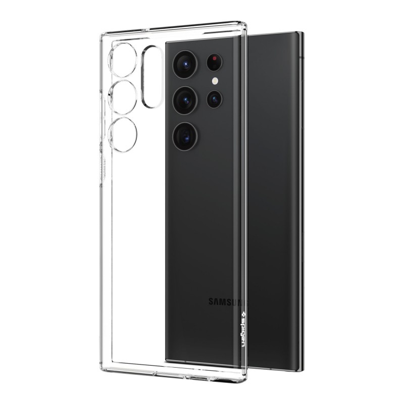 Spigen Crystal Flex Case for Samsung Galaxy S23 Ultra - Crystal Clear