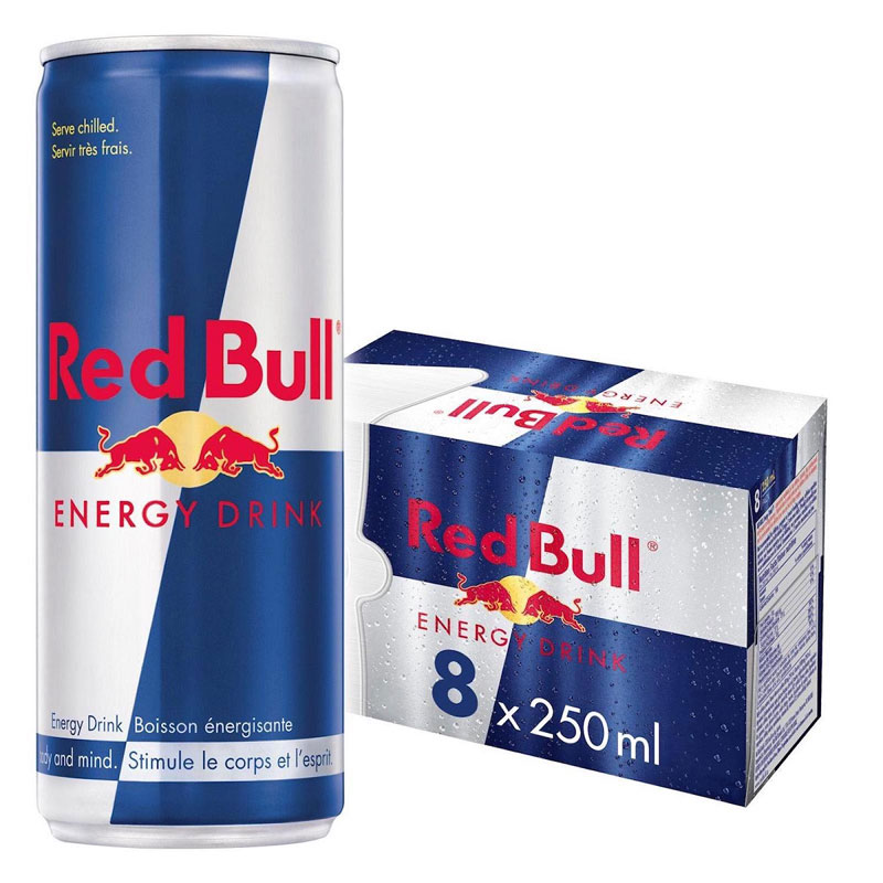 Red Bull Energy Drink - 8x250ml