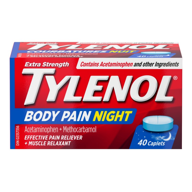 Tylenol* Body Pain Night 40's London Drugs