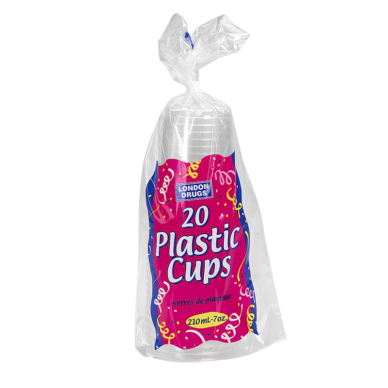 London Drugs Plastic Cups 7oz - 20s