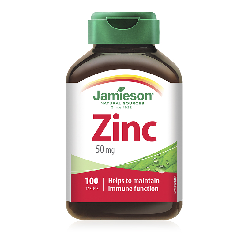 Jamieson Zinc 50mg - 100s