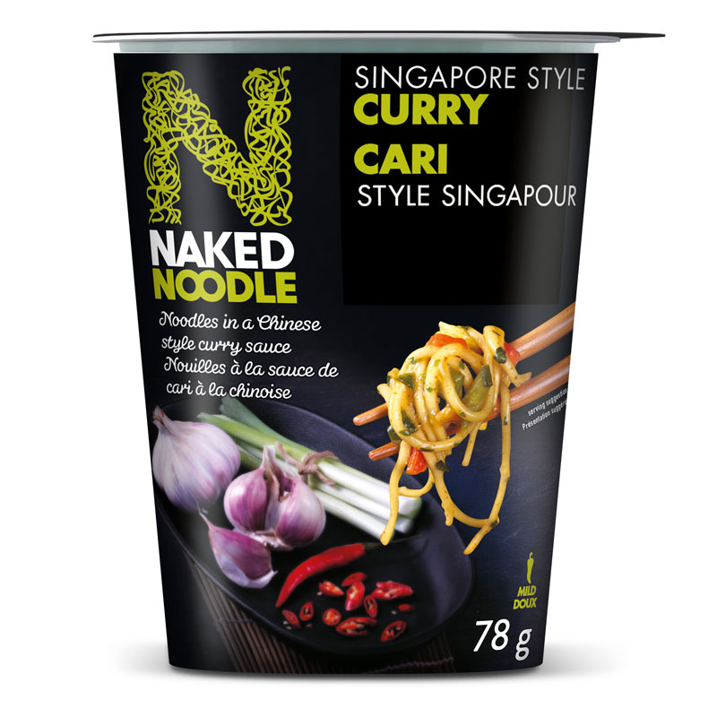 Angol - Naked Noodle Singapore Curry Noodle Pot 78g, Angol 