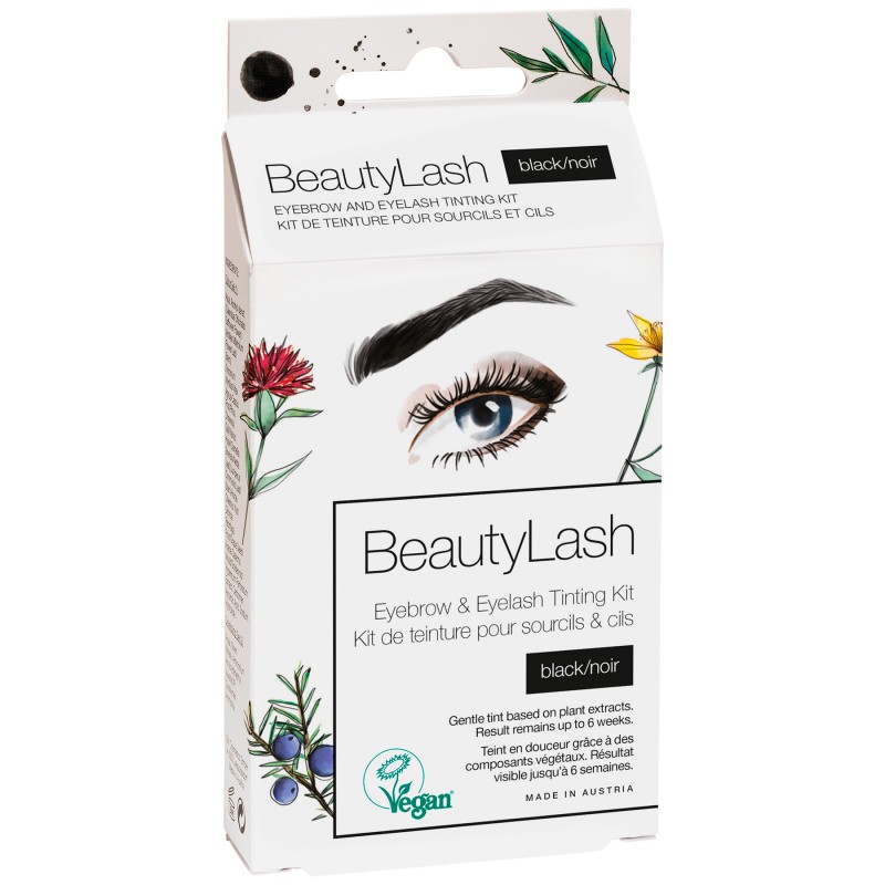 BeautyLash Eyelash & Brow Tinting Kit - Black - 90079