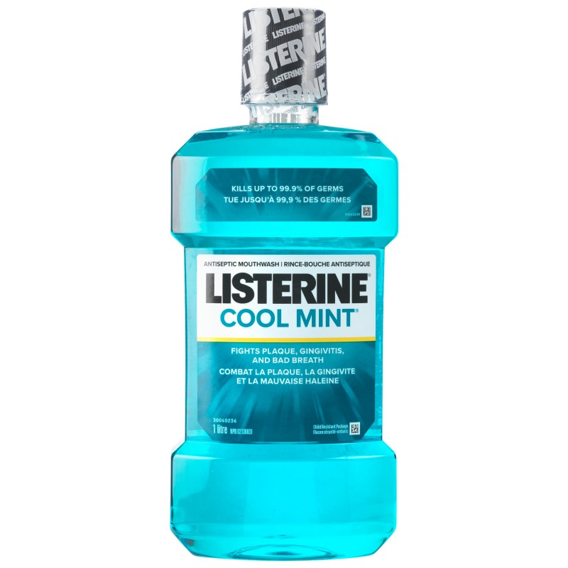 Listerine - Cool Mint - 1L | London Drugs