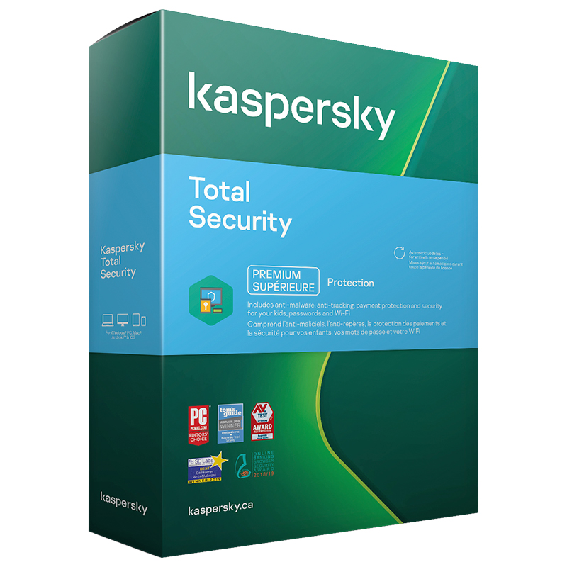 Kaspersky total security 1 device