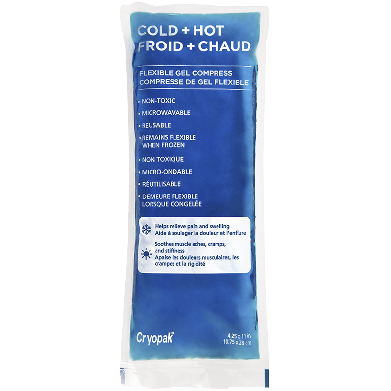 Cryopak Cold + Hot Flexible Gel Compress - 4.25 x 11inch