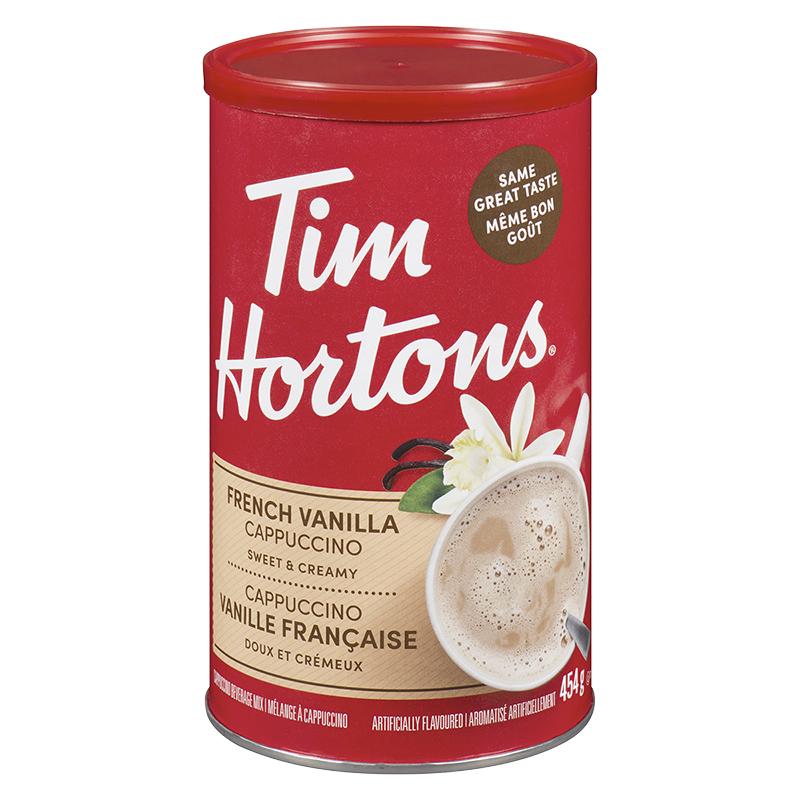 Tim Hortons Cappuccino - French Vanilla - 454g