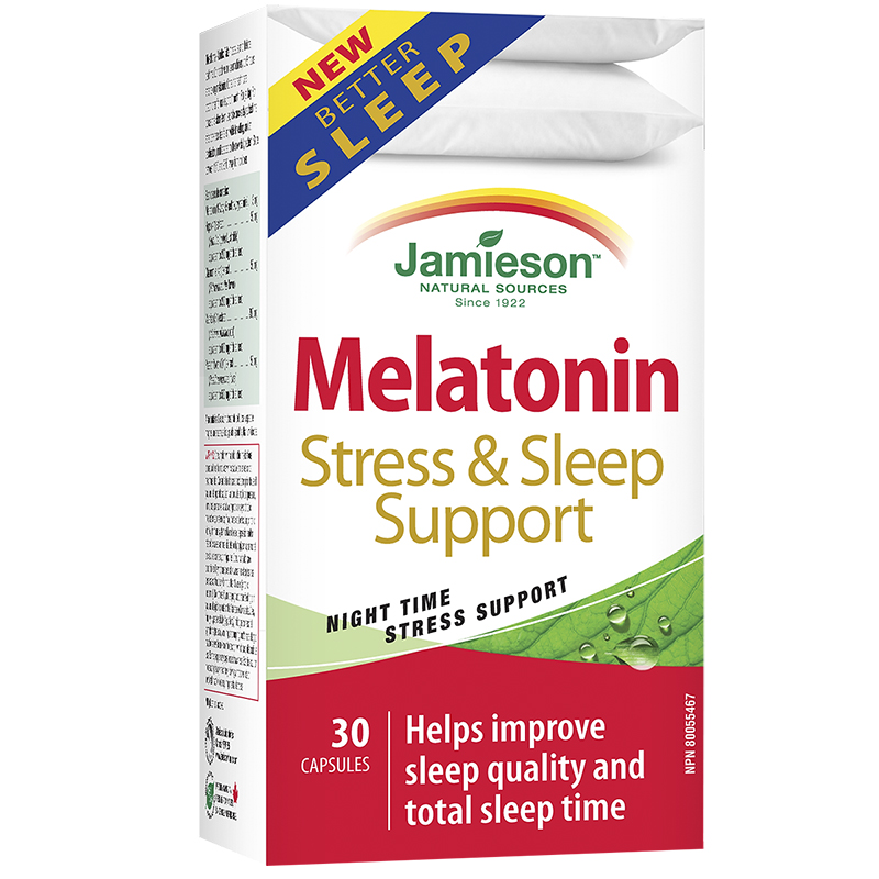 Jamieson Melatonin Sleep & Stress Support - 30s