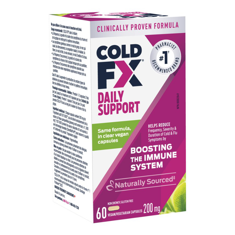 Cold-FX Daily Support 200mg - 60s