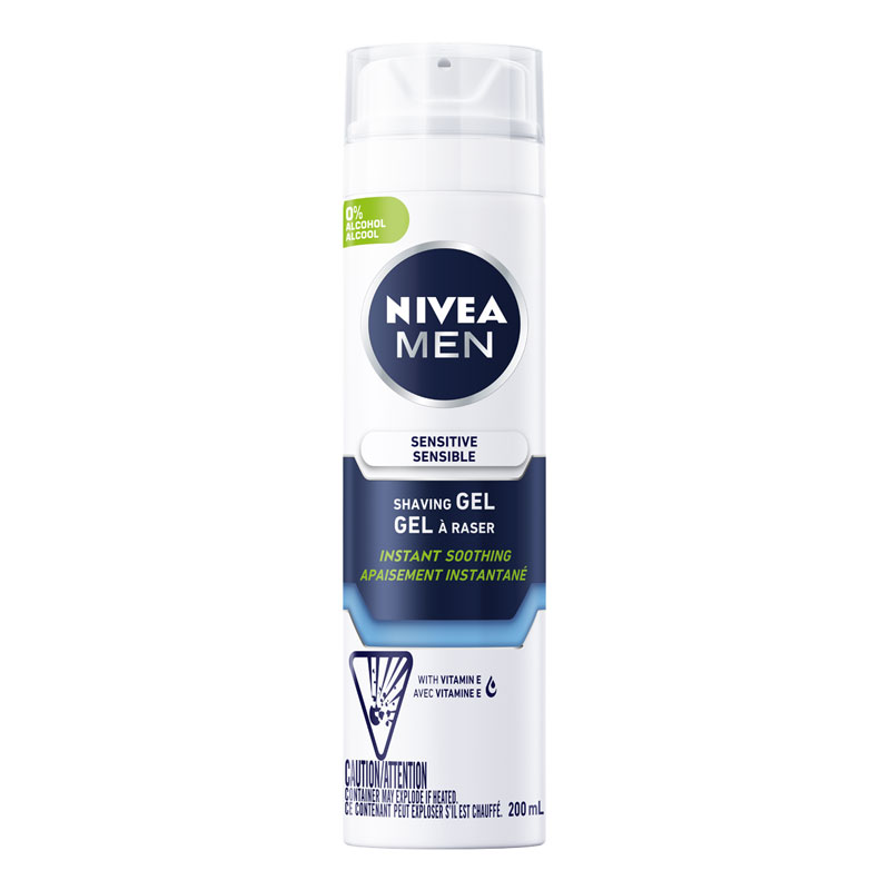 Nivea for Men Sensitive Skin Shaving Gel - 198g