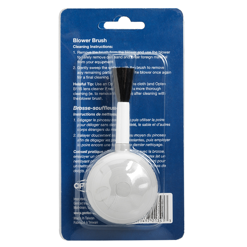 Optex MEDIUM BLOWER BRUSH B113 - lens cleaning brush