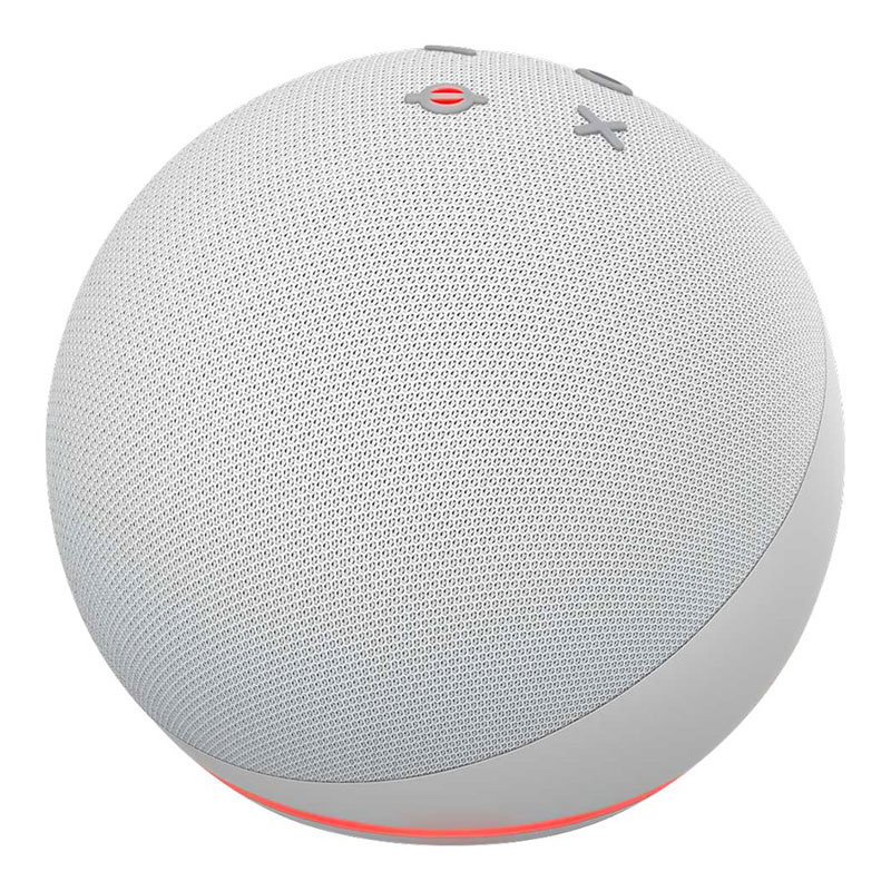Amazon Echo Dot Smart Speaker - Glacier White - 53-024274