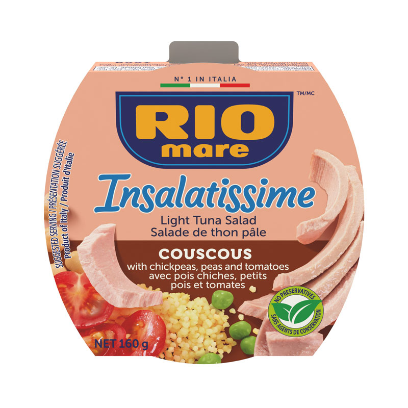 Rio Mare Insalatissime Cous Cous and Light Tuna Salad - 160g
