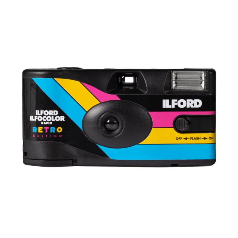 Ilford Ilfocolor Rapid Retro ISO 400 Single Use Camera - 27 exposures - IG2005154