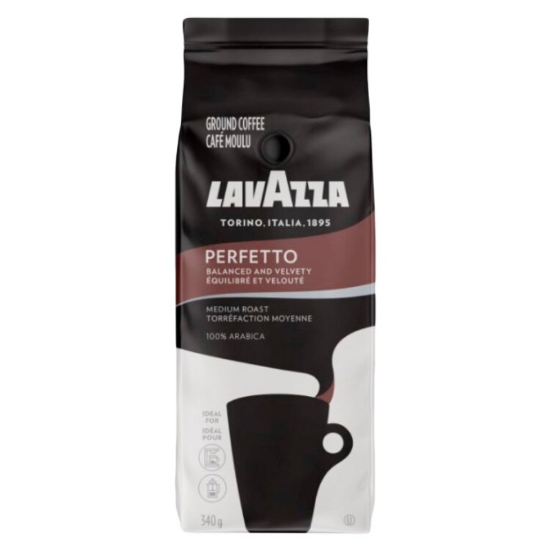 Lavazza Perfetto Medium Roast - Ground Coffee - 340g