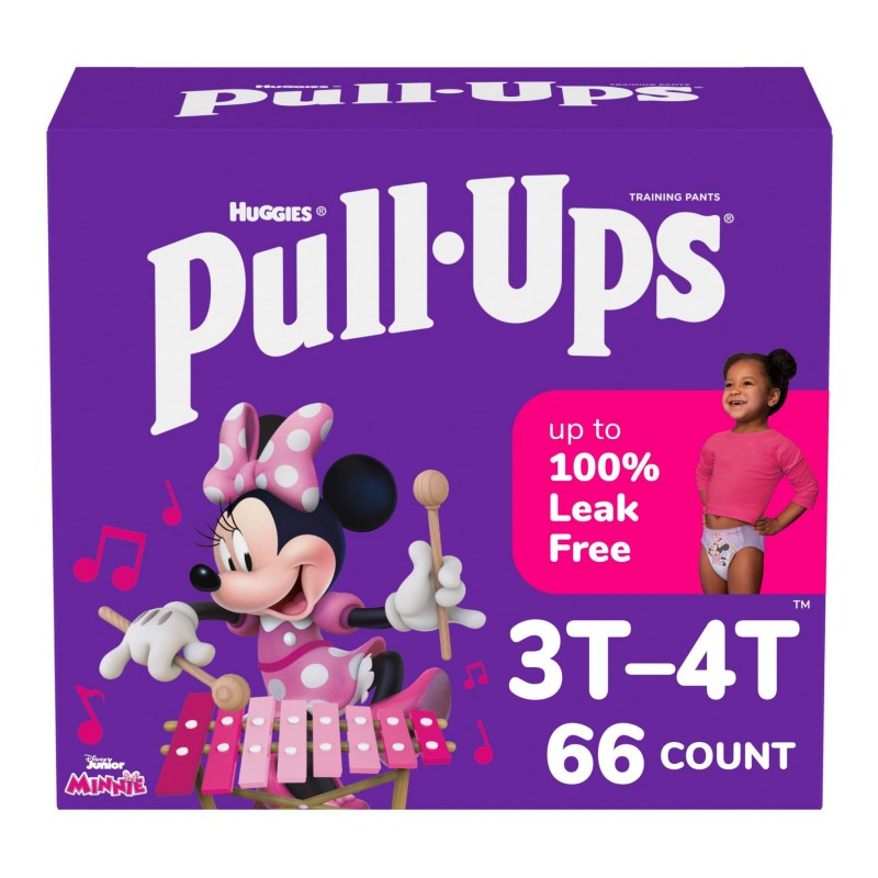  Pull-Ups Cool & Learn Girls' Training Pants, 3T-4T, 66