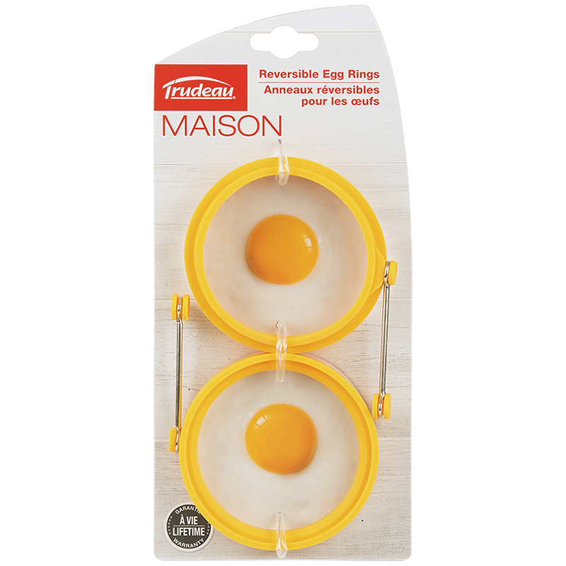 Trudeau Egg Rings - Assorted - 2 pack