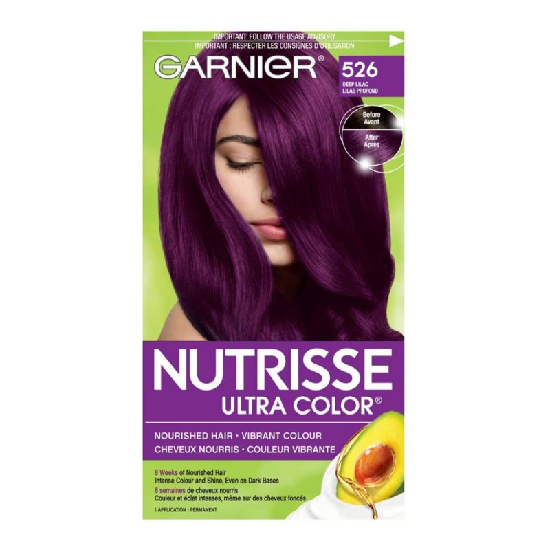 Garnier Nutrisse Ultra Color Permanent Hair Colour 526 Deep Lilac