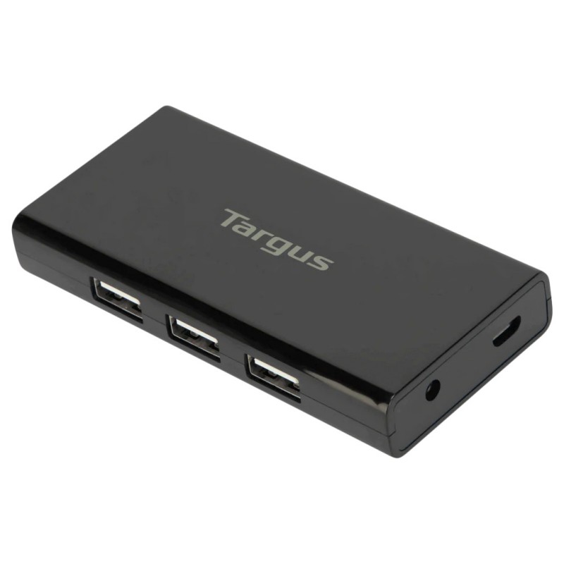 Targus USB A 2.0 7-Port Hub - Black - ACH215TT