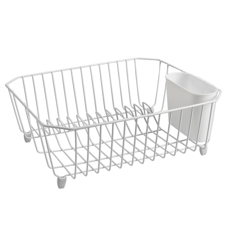 Rubbermaid 12.49 In. x 14.31 In. Black Wire Sink Dish Drainer