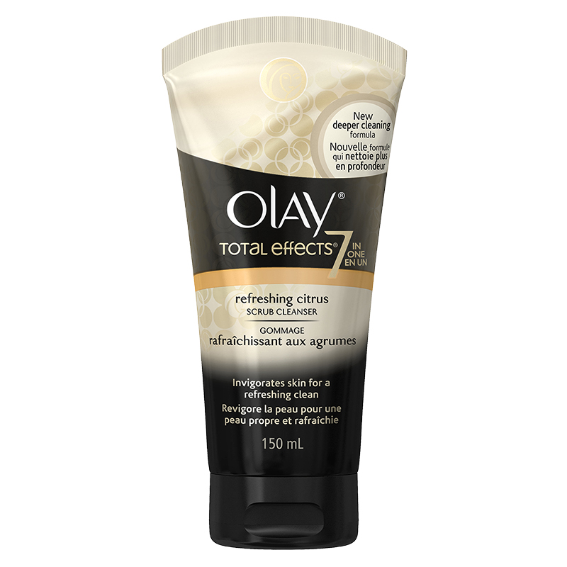 Olay Total Effects Refreshing Citrus Scrub Cleanser - 150ml