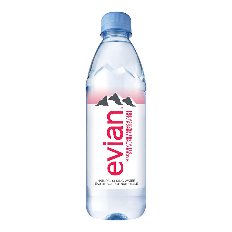 Evian Natural Spring Water - 500ml