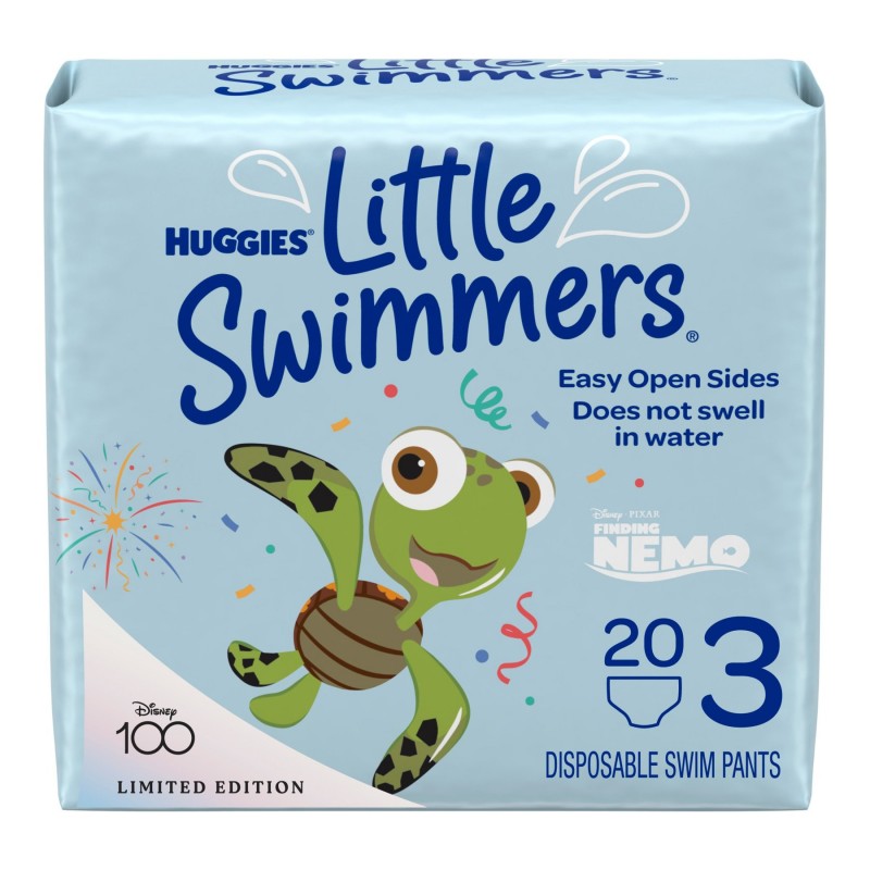 Huggies Little Swimmers Disposable Swimpants - Finding Nemo - Size 3 - 20 Count