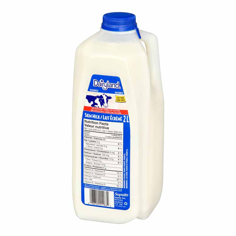 Dairyland Milk - Skim - 2L