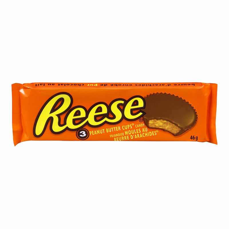 REESE PEANUT BUTTER CUPS 46G/3'S
