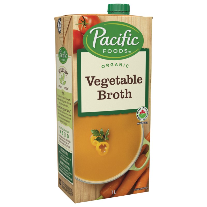 Pacific Organic Vegetable Broth - 1L