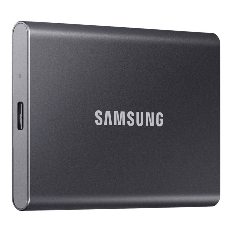 Samsung T7 Portable External SSD - Titan Gray - 2TB - MU-PC2T0T/AM