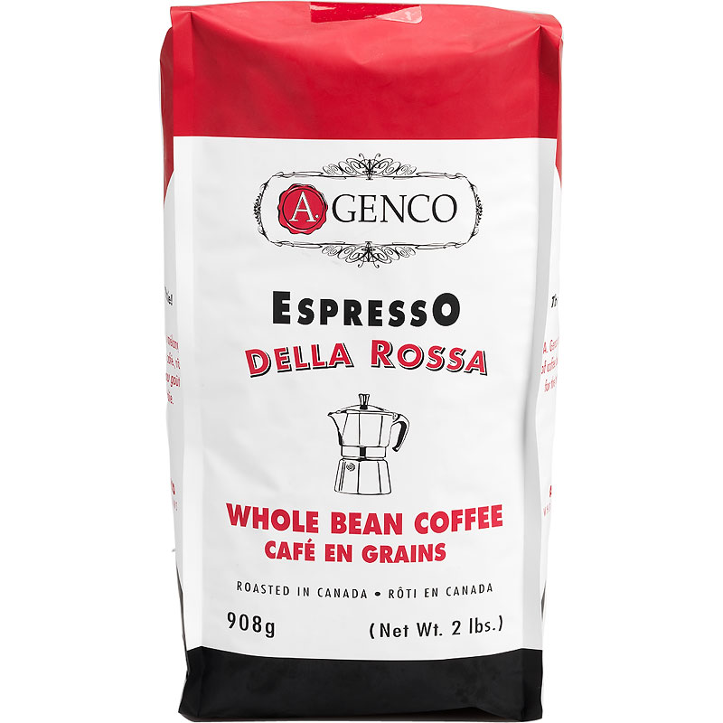 A.Genco Della Rossa Whole Bean Coffee - 908g