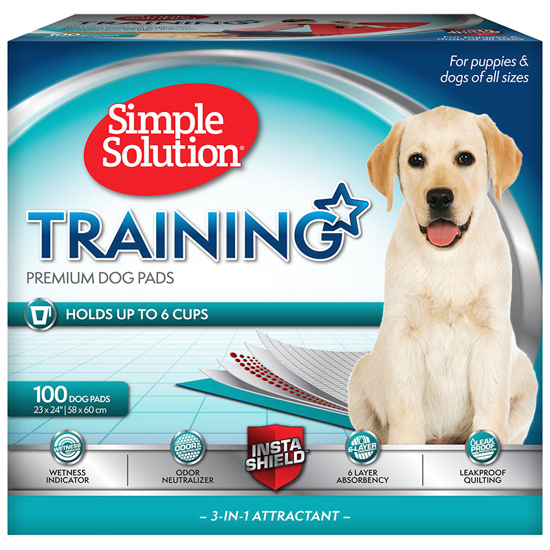 Simple Solution Dog Training Pads 100's London Drugs