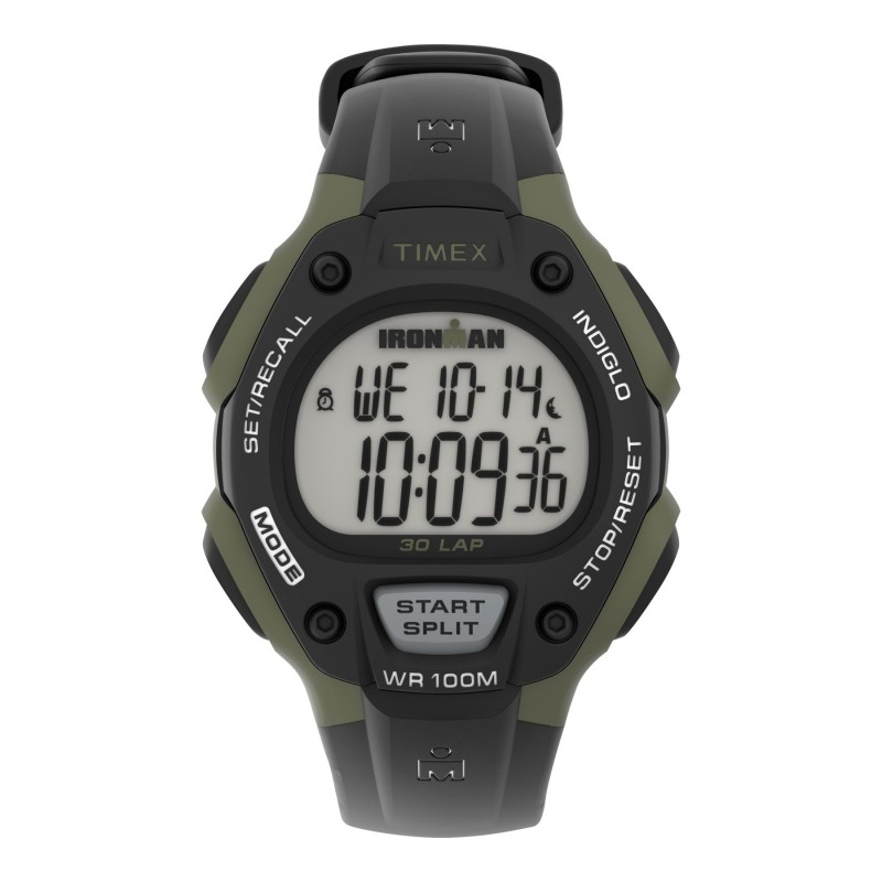 Timex Men's Digital Sport Watch - Black/Green - TW5M44500GP