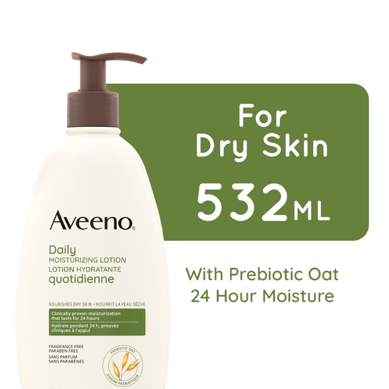 Aveeno Active Naturals Daily Moisturizing Lotion - Fragrance Free - 532mL