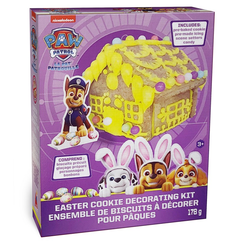 Paw Patrol Easter House Cookie Decorating Kit - 178g