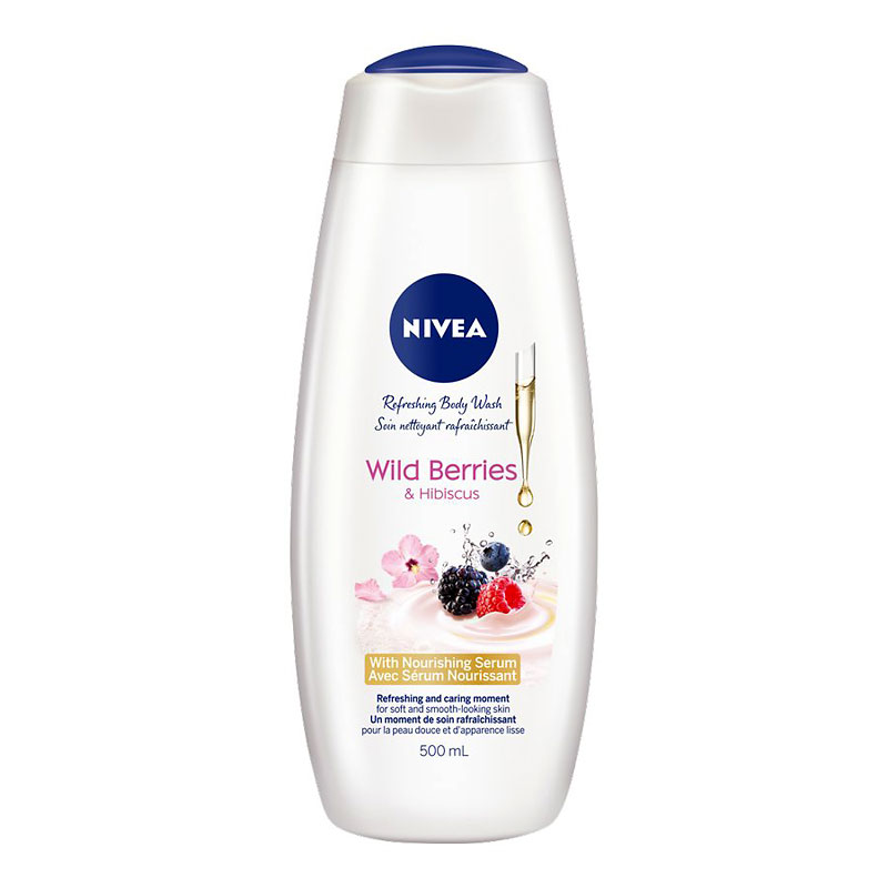 Nivea Refreshing Body Wash - Wild Berries & Hibiscus -500ml