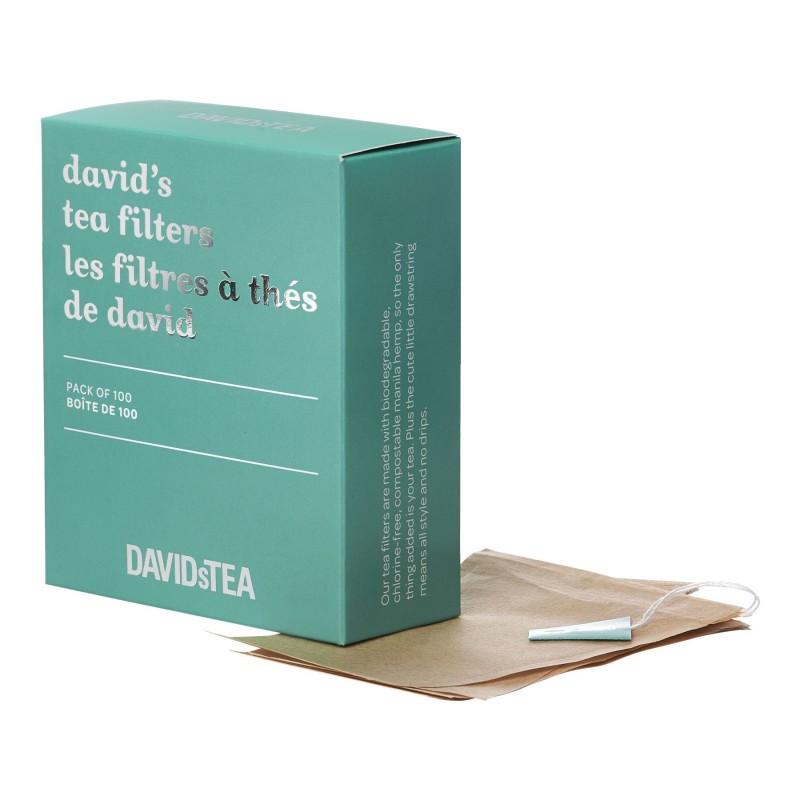 DAVIDsTEA Tea Filter Pocket - 100 pack