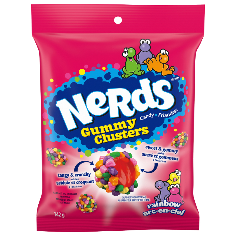 Ferrera Nerds Gummy Clusters - 142g
