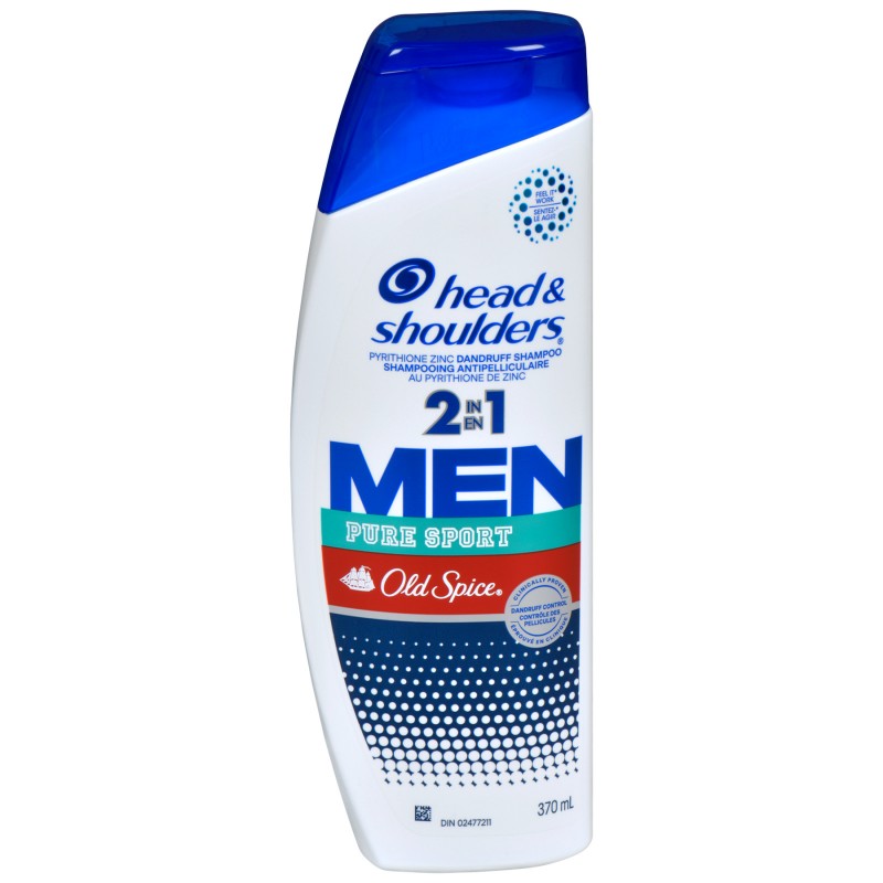 Head & Shoulders 2 in 1 Men Old Spice Shampoo - Pure Sport - 370ml