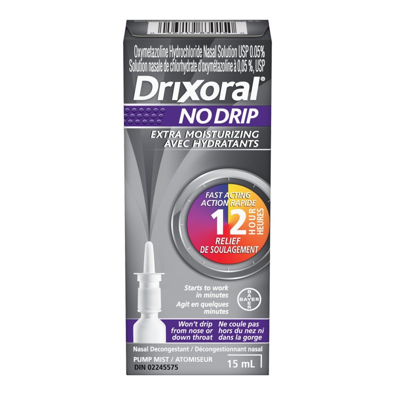 Drixoral No-Drip Extra-Moisture Spray - 15ml